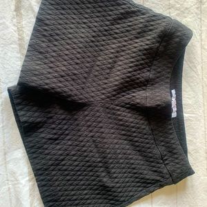 Margaret M slimming black shorts